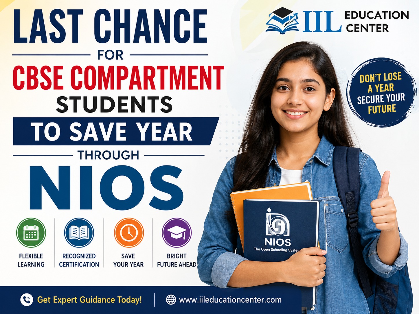 Last Chance for CBSE Compartment Students to Save Their Year Through NIOS