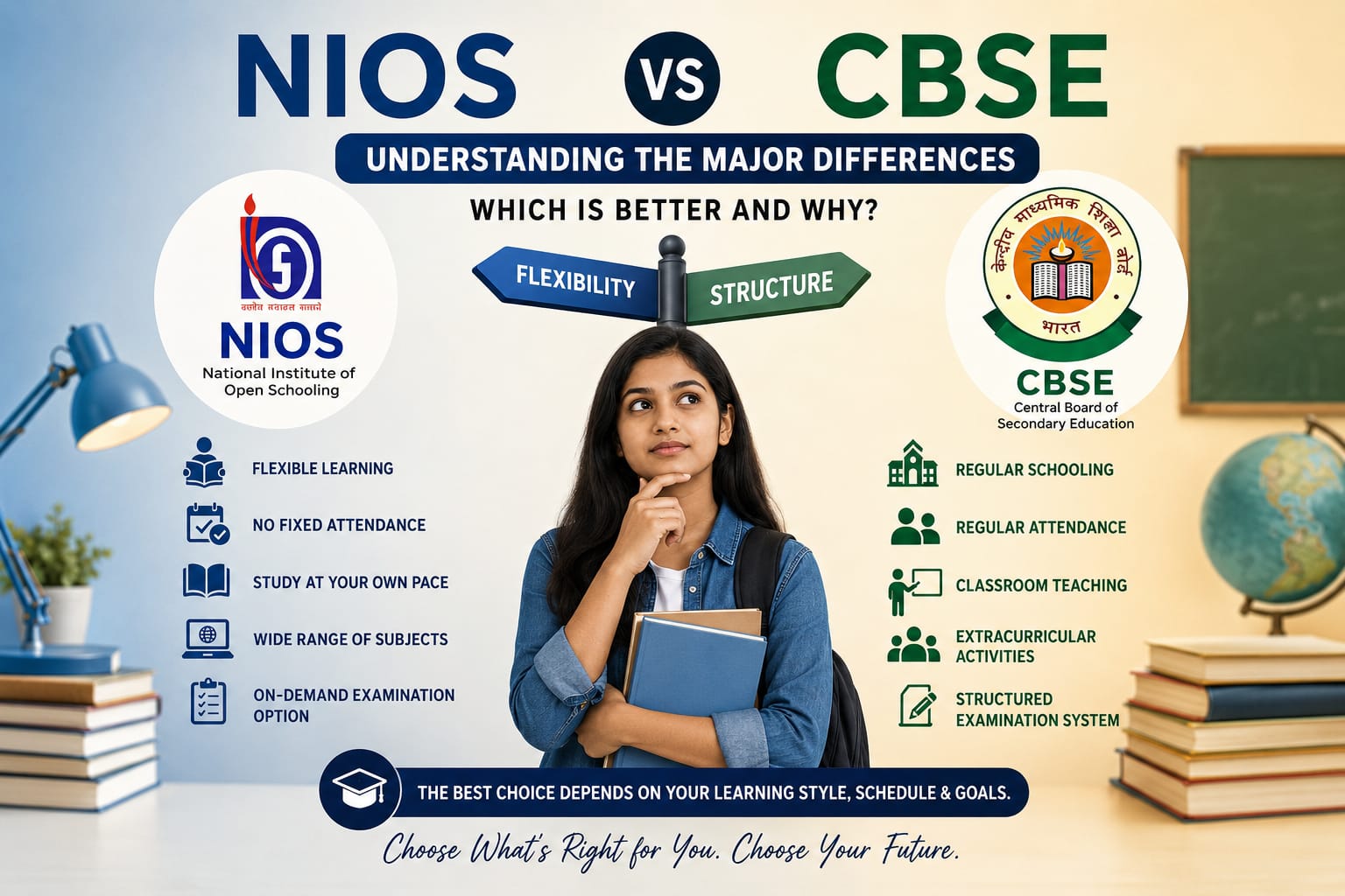 NIOS vs CBSE: Understanding the Major Differences – Which Is Better and Why?