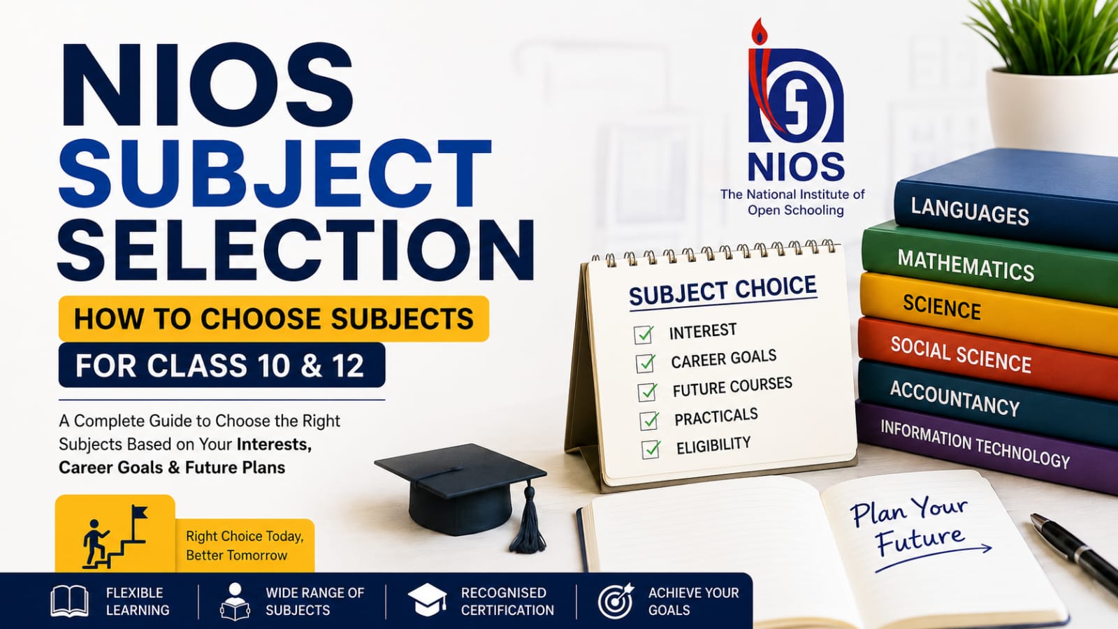 NIOS Subject Selection Guide: How to Choose the Right Subjects for Class 10 & 12