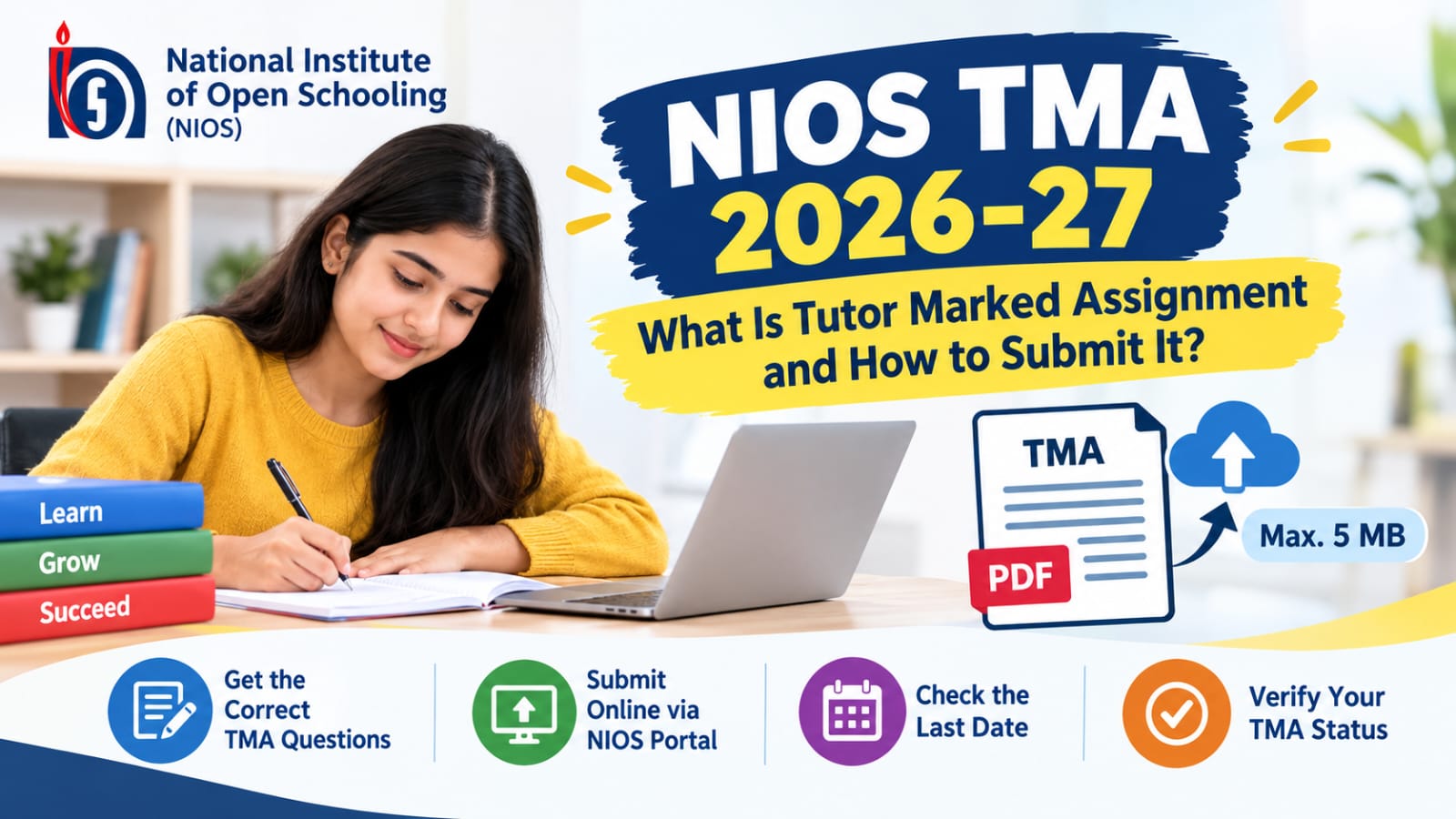 NIOS TMA 2026-27: What Is Tutor Marked Assignment and How to Submit It?